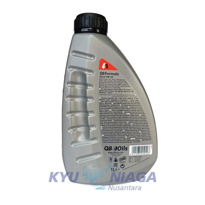 Q8 FORMULA EXCEL 5W40 (1 Liter)