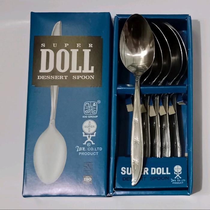 MuraHTerjamin- Sendok Makan Super Doll - Sendok Doll - Sendok Stainless Super Doll Kitchenware