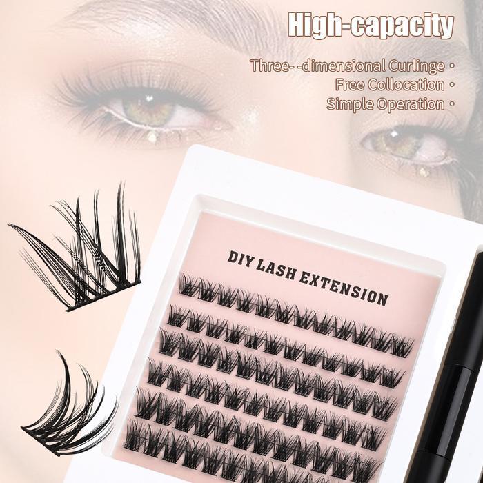 pamf- Hcll Bulu Mata Tanam Import Cluster Eyelash Extention - Bulu Mata Terbaru Halus Lembut