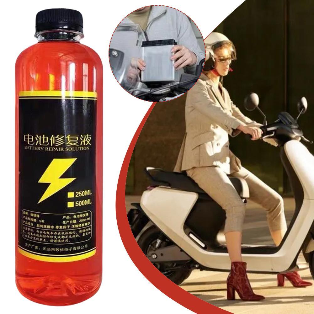 500Ml Car Battery Repair Liquid Solution Battery Acid Solution For Battery Renewal Acid Battery