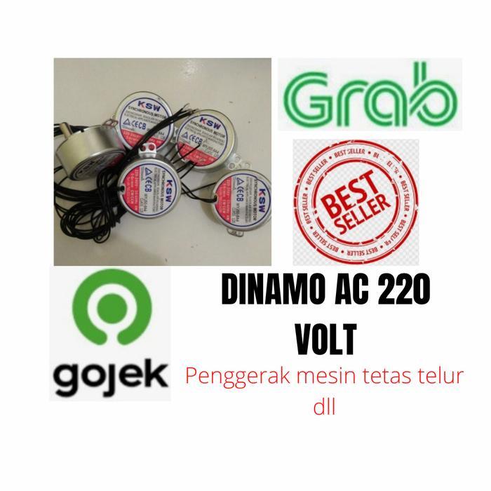 motor dinamo penggerak mesin tetas telur otomatis 220 volt