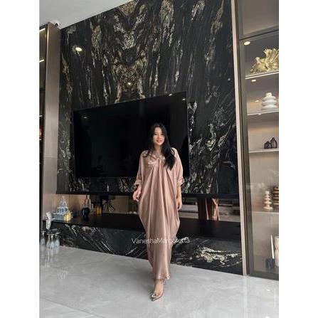 [Vm] 9624 - Kaftan Satin Jumbo / Kaftan Wanita / Kaftan Satin
