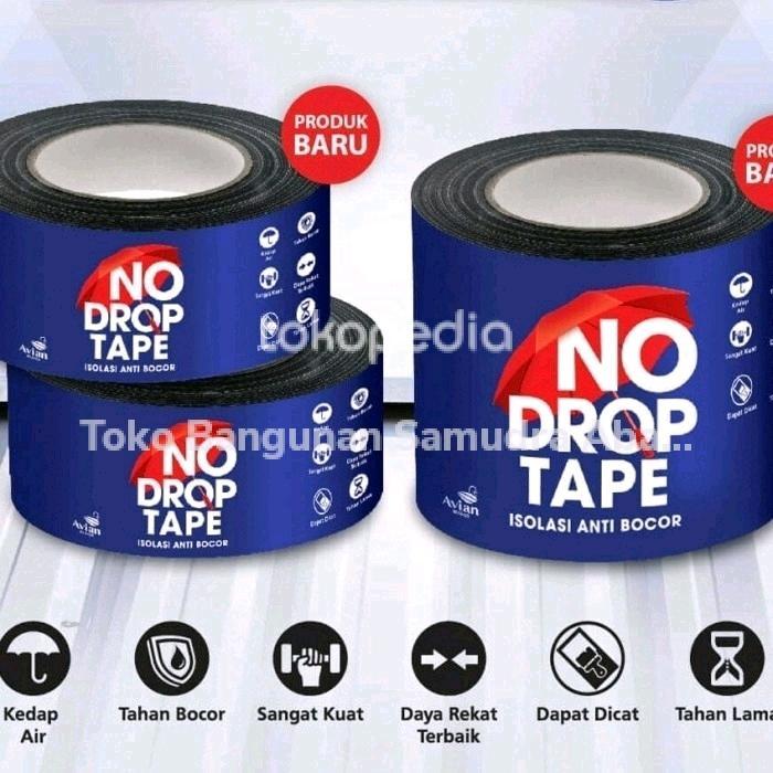 No Drop Tape Isolasi Tambal Seng Anti Bocor Ready Bandung