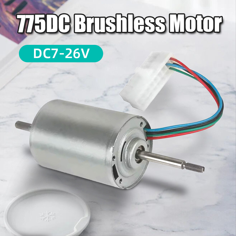 Brushless 775 Motor Built-In Drive 18V Twin-Axis Dc Motor Twin-Axis Spindle Motor Pwm Speed