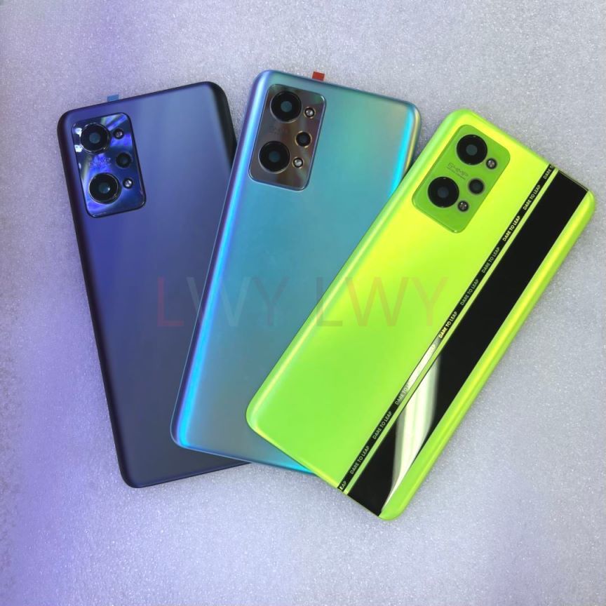 Back Battery Cover For Realme Gt Neo2 Back Housing Case Rmx3370 For Realme Gt Neo 2 Replacement