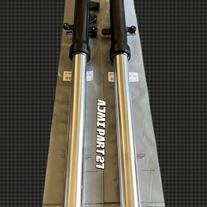 TERLARIS AS SHOCK TABUNG DEPAN ASSY SEPASANG YAMAHA BYSON ORI READY