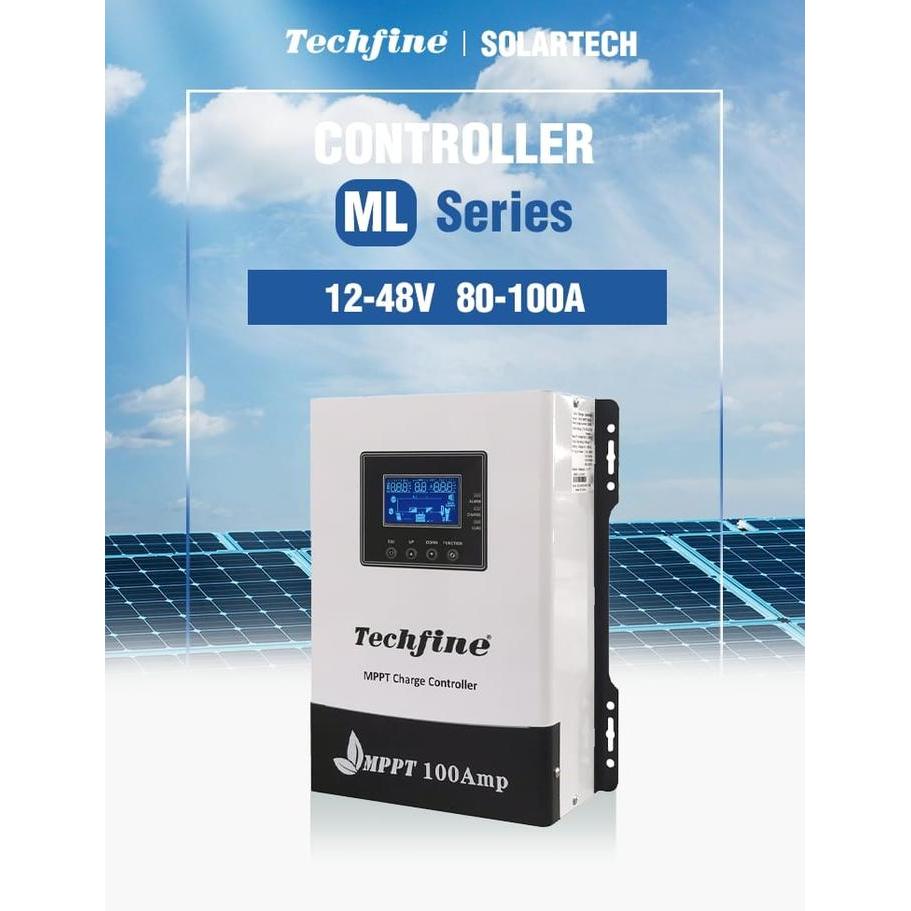 Mppt 60A 100A Solar Charge Controller SCC Solar Panel Surya Techfine