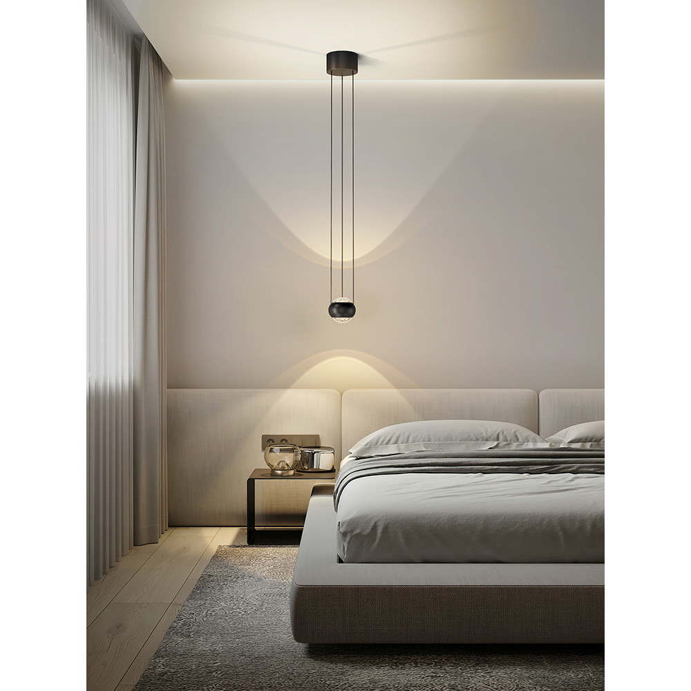 Bedroom Bedside Light LED Pendant Light for Living Room Adjustable