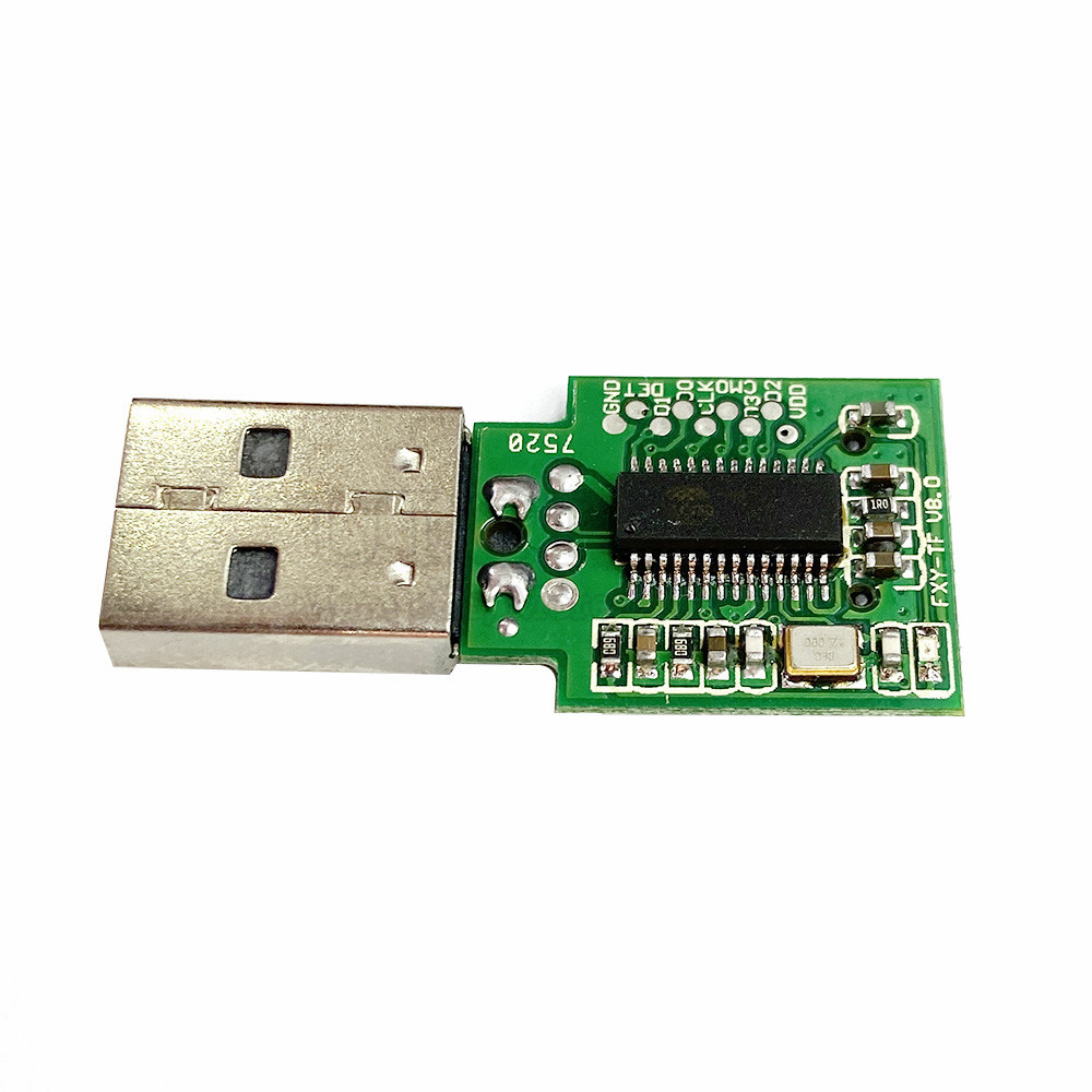 AU6438 Card Reader EMMC-ISP Burning Programmer for Car Navigation TV Mobile Phone Data Recovery EMMC