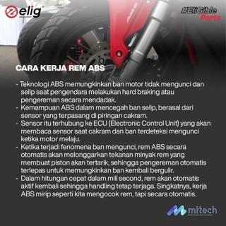 Elig Kampas Rem Depan Belakang Honda CBR 150R EM327 - EM053