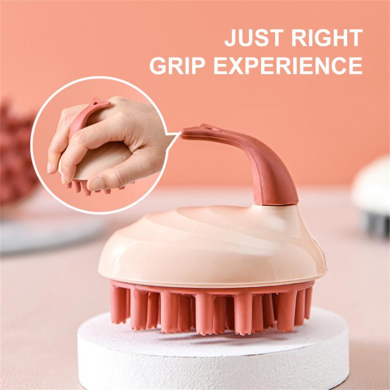 Silicone Shampoo Brush Scalp Massage Brush  Hair Washing Comb Shower Brush Bath SPA Massage Brush Ha