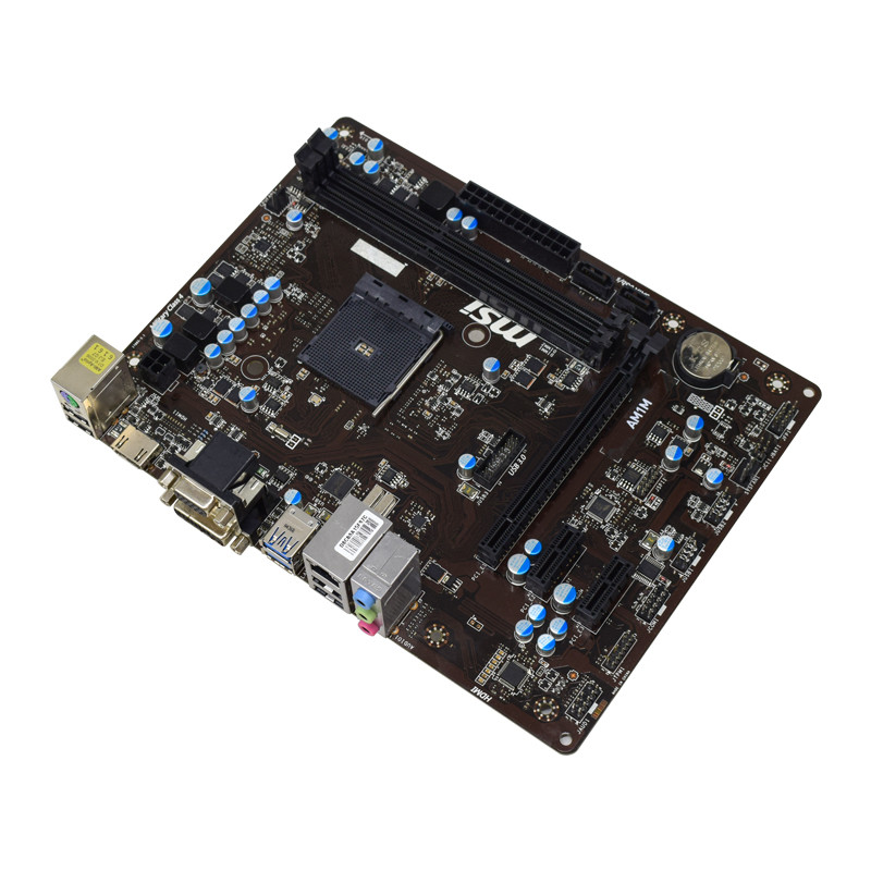 MSI AM1M Motherboard Socket AM1 DDR3  32G USB 3.0 AMD APU SATAIII USB 3.0 VGA HDMI  Micro-ATX For AM