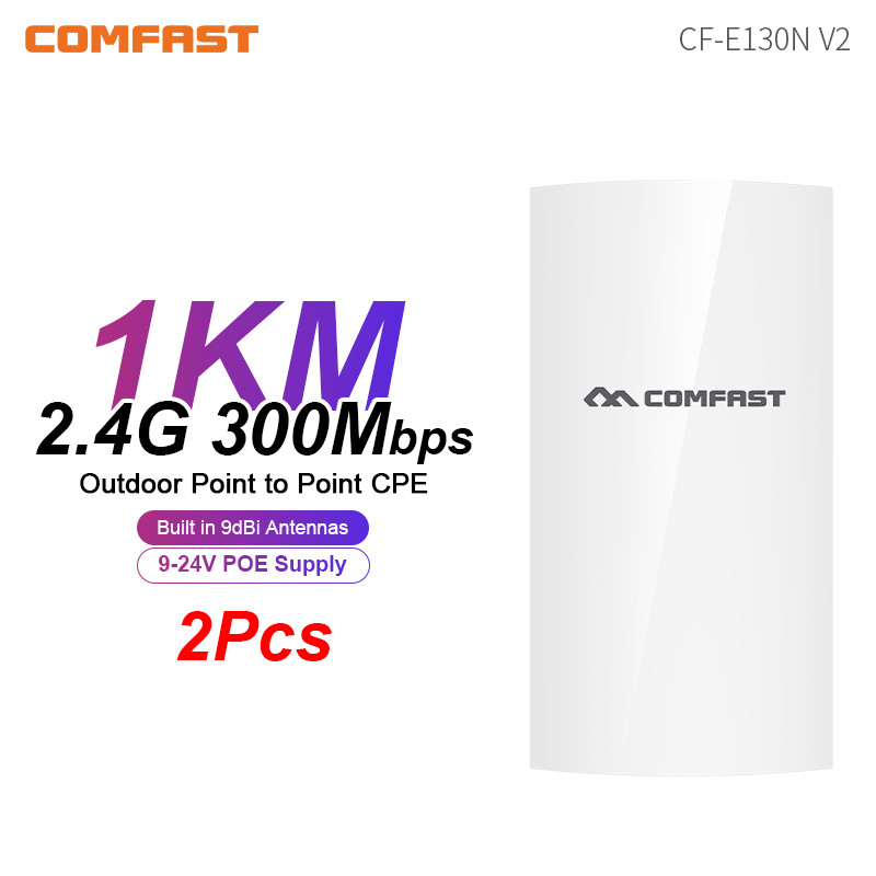 Comfast 300Mb 2.4Ghz Outdoor Cpe Wifi Router Wifi Access Point Wireless Bridge Range Wifi Extender