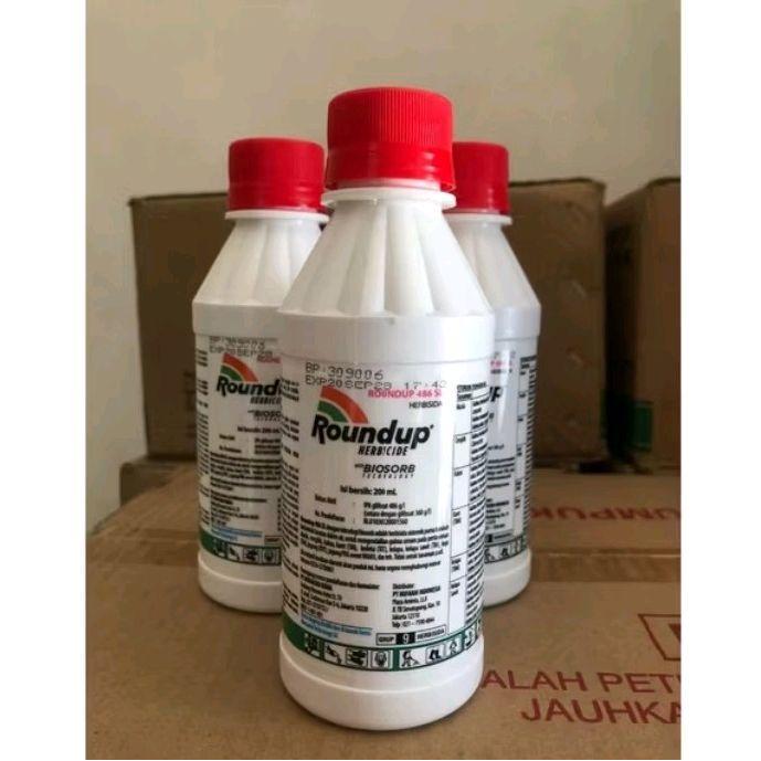 Roundup Racun Rumput Paling Ampuh Obat Rumput Gulma Alang-alang Racun Rumput Berkualitas Tinggi
