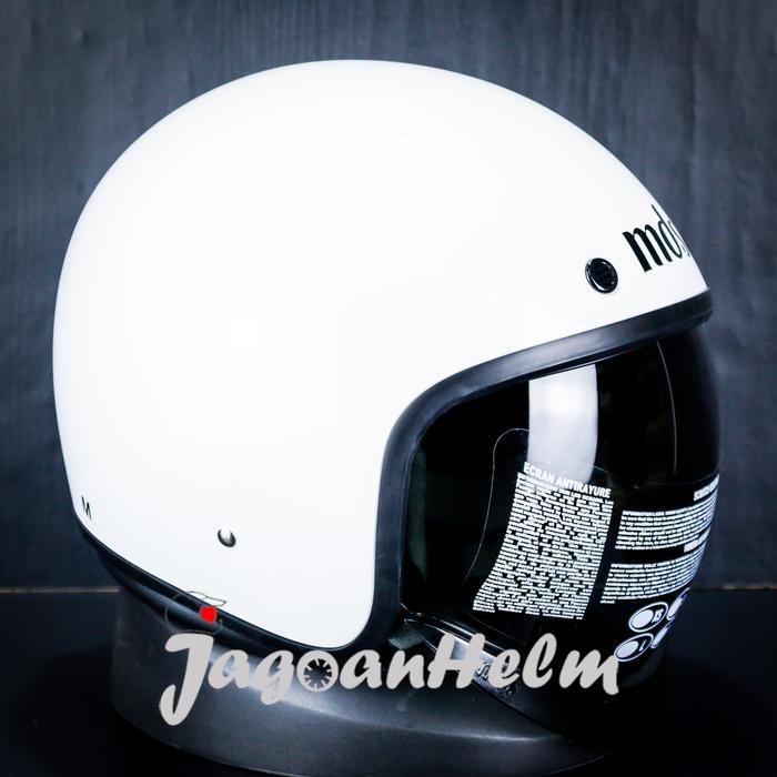 Helm Retro Classic Mds Magnum Original 100% - Helmet Motorcycle