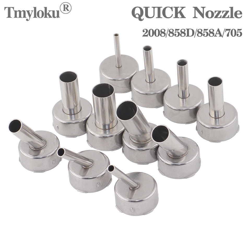 Quick Original Nozzle 2008 858D 858A 705 Bga Soldering Station/Heat Gun Special Rotary Air Nozzle