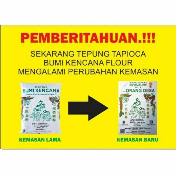 Tepung Tapioka Sagu Tani Bumi Kencana 1Kg
