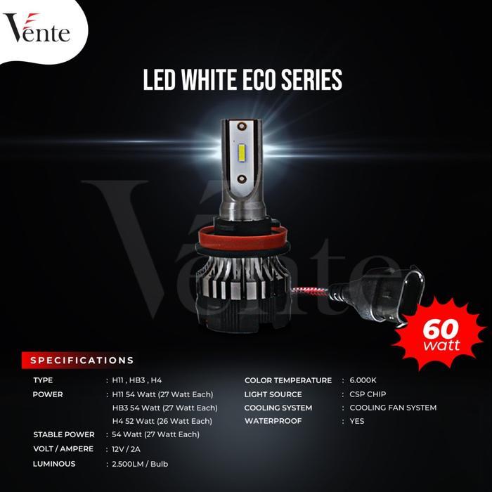 Lampu Mobil Led Vente Eco H4 Headlamp 6000K