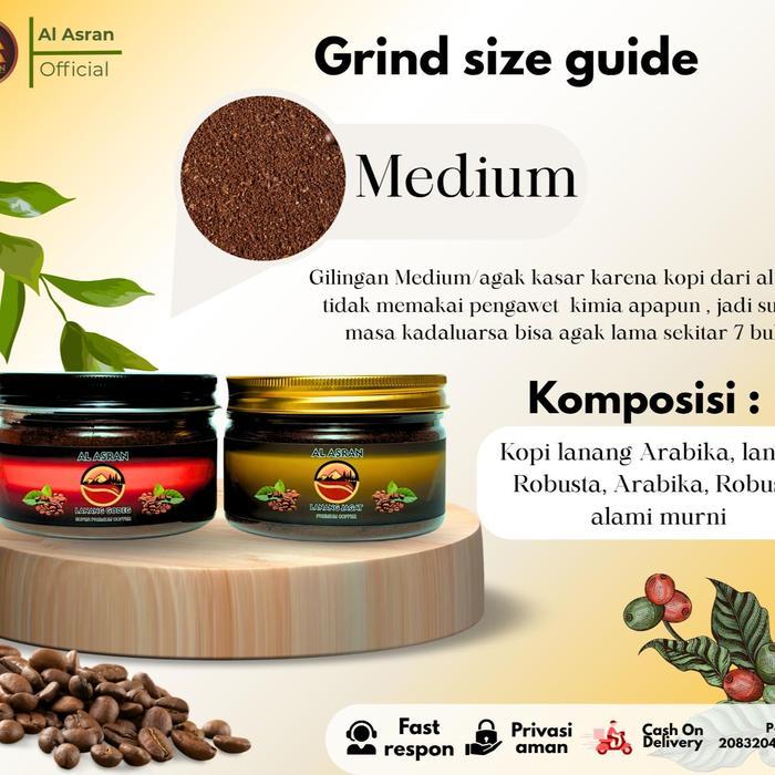 rxi7- Al Asran Kopi Lanang Jagat & Kopi Lanang Godeg Super Premium Coffee Lanang Arabika