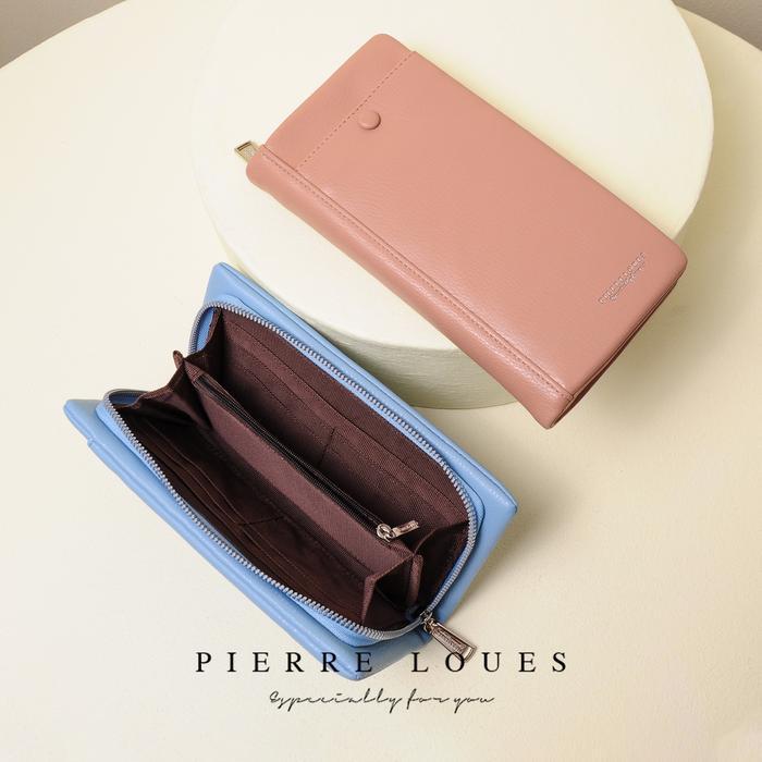 Dompet Panjang Wanita Kulit Pu Pierre Loues Ercilia Wallet