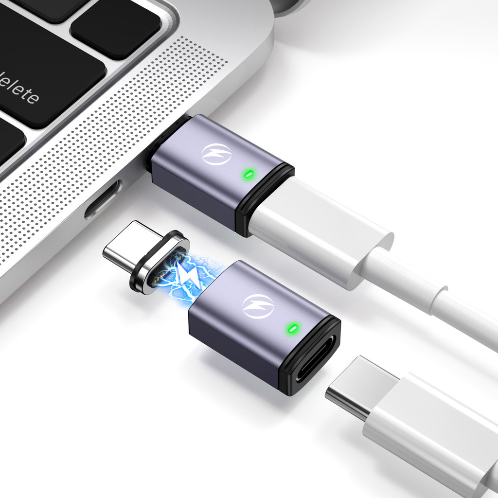 USB Type C 100W Magnetic Adapter for Macbook Pro Air M1 Laptop Fast Charging Adapter USB C Magnet