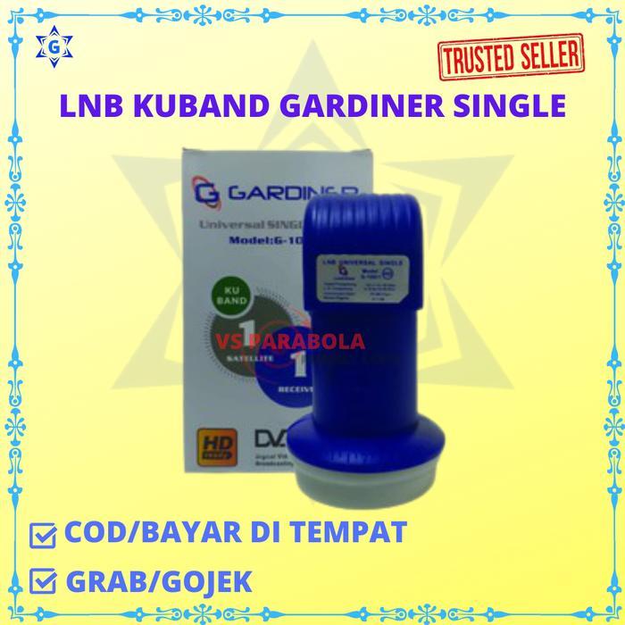 New LNB KUBAND GARDINER SINGLE UNTUK PARABOLA KUBAND