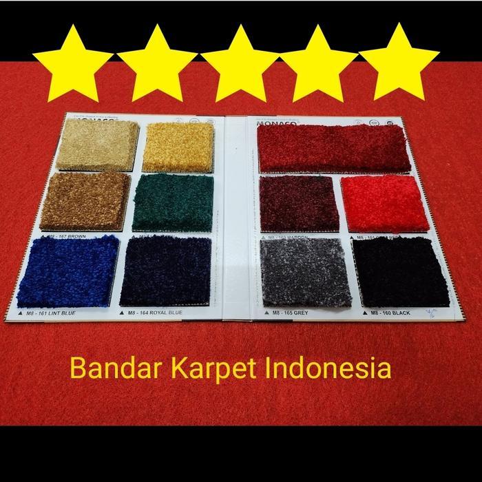 Karpet Monaco karpet polos roll karpet rumah roll karpet kantor roll