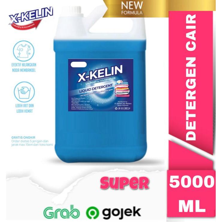 Top X-KELIN Deterjen Laundry SUPER 5 liter
