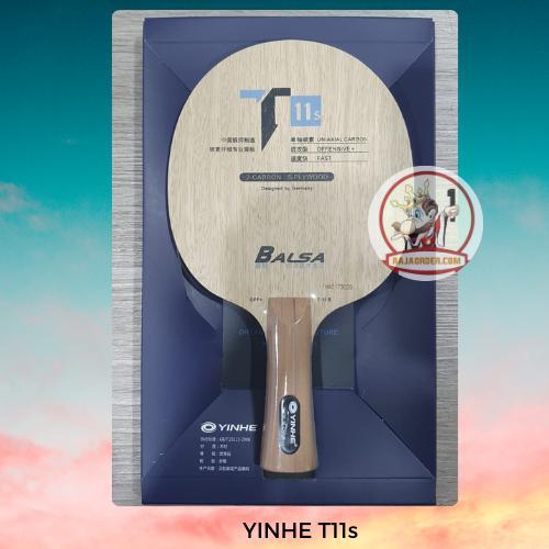 Yinhe T11s - Kayu Blade Carbon Pingpong T-11s T11-s Bet Limba Balsa