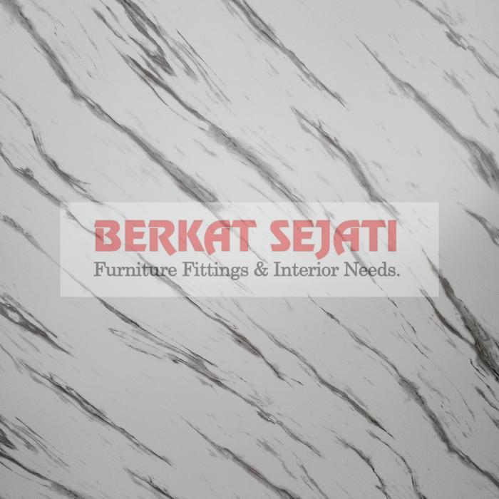 Terpopuler- Decosheet Marble / Marmer Putih Taco Pvc Sheet Decosit Tacon Alas Foto