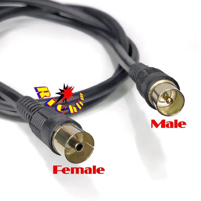 TvShop- Kabel Antena Tv Digital Male To Female 10M / 15M / 20 M Kabel Sambung / Kabel Stb Ke Tv