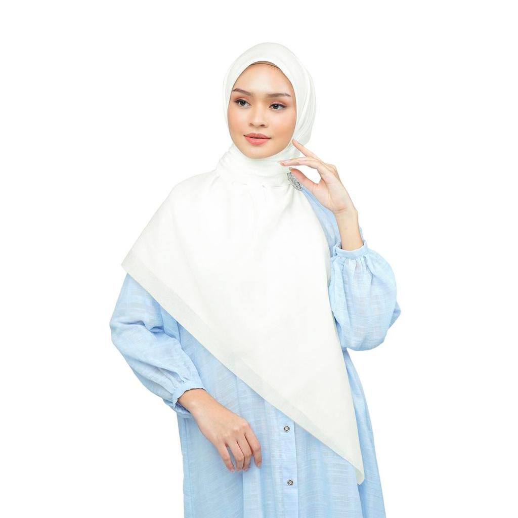 Nada Puspita - Nada Voile Scarf Large - Meringue