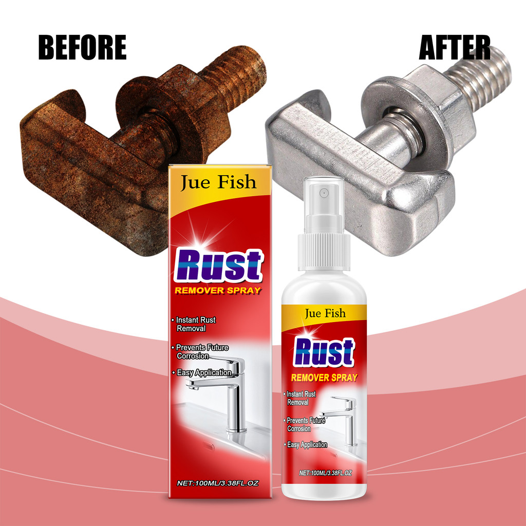 Powerful Metal Rust Remover Ultra-Concentrated Rust Remover Spray Metal Rust Remover Car Maintenance