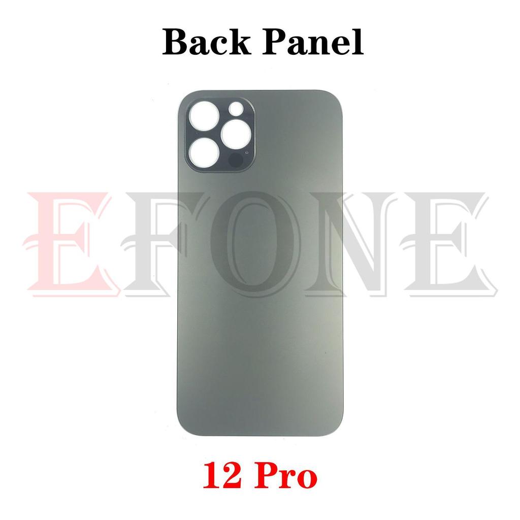 Glass Material For Iphone 12 Pro Back Battery Glass Cover Rear Panel Door Housing Case Repair Parts