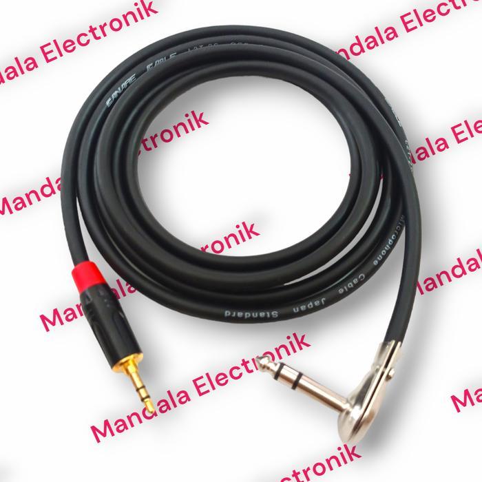 Kabel aux 3,5 mm to TRS 6,5 / jack aux to jack akai stereo - 5 METER