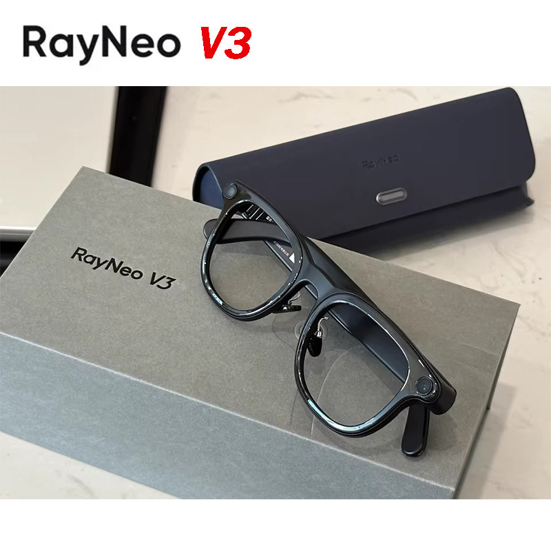 2025 New Rayneo V3 Ai Shooting Glasses Wireless Smart Glasses Bluetooth5.3 Audio Smart Glasses