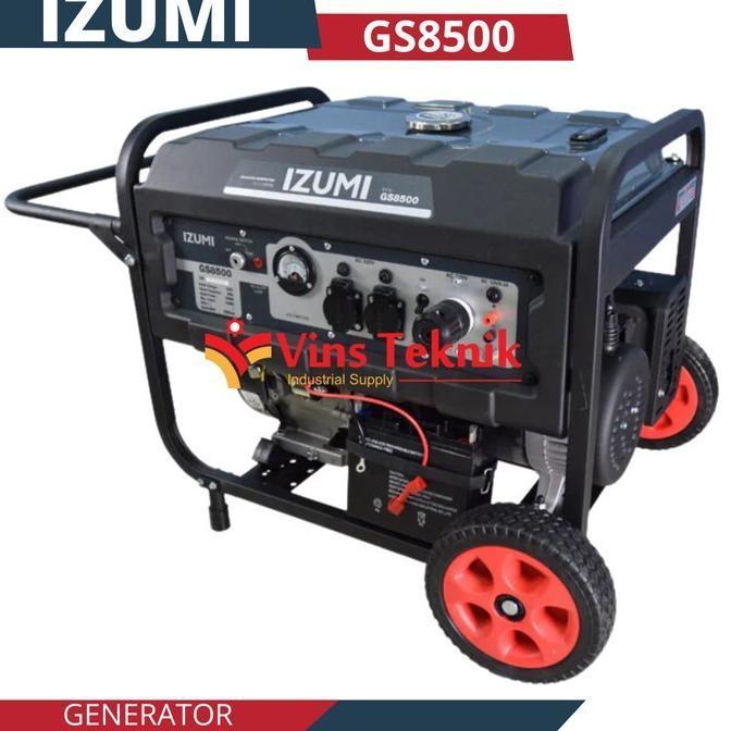Mesin Genset Listrik 7500 watt Genset Bensin Generator Listrik IZUMI GS8500 GS 8500