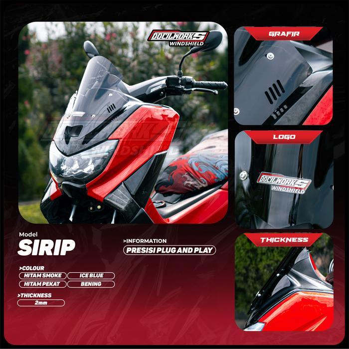 WINDSHIELD NEW NMAX 2020 MODEL TDR VISOR NMAX MODEL TDR