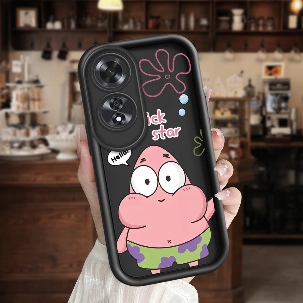 Casing Hp Untuk OPPO A60 Case Kesing Protect Phone TY DLJ C8-2488 SpongeBob SquarePants