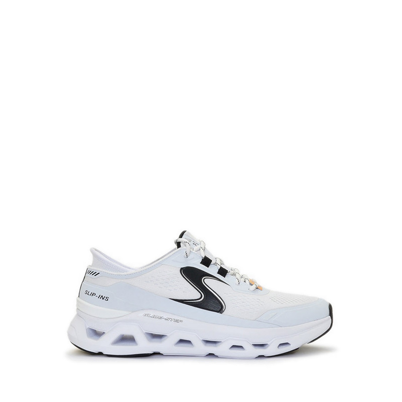 SEPATU FITNES PRIA SKECHERS SPORT GLIDE STEP ALTUS WHITE ( SKE232921WBK ) 100% ORIGINAL RESMI