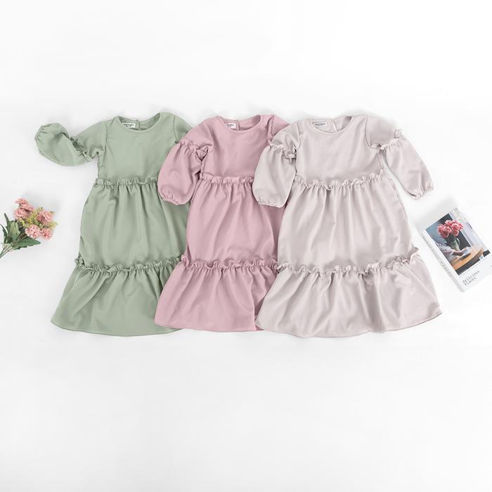 ec9o- Gamis Anak Perempuan Dress Minimay Maysara Polos