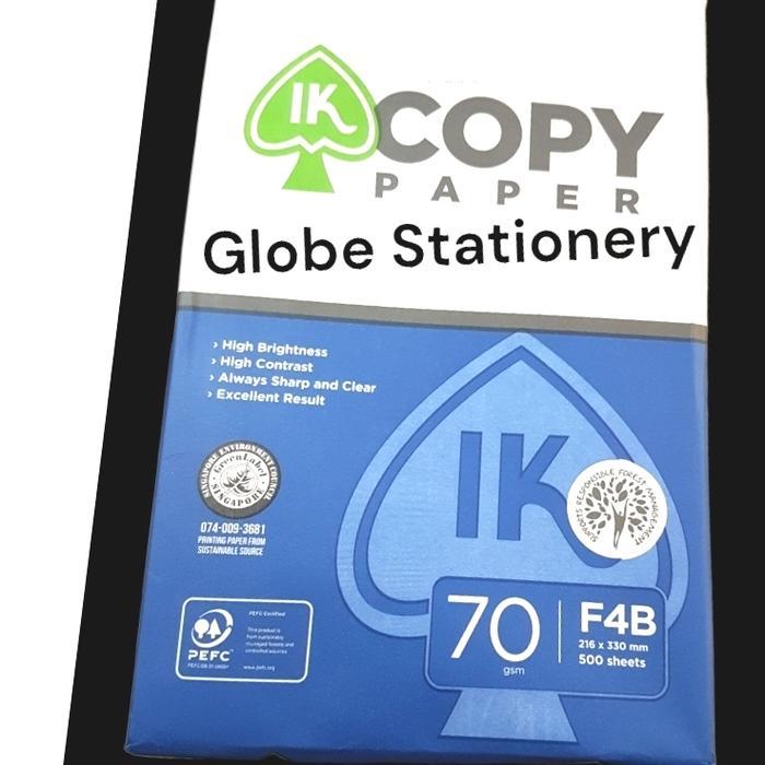 Lansungkirim- Kertas Hvs Folio, F4 (216X330Mm) 70G Ik Copy Paper Isi 500Lmbar.