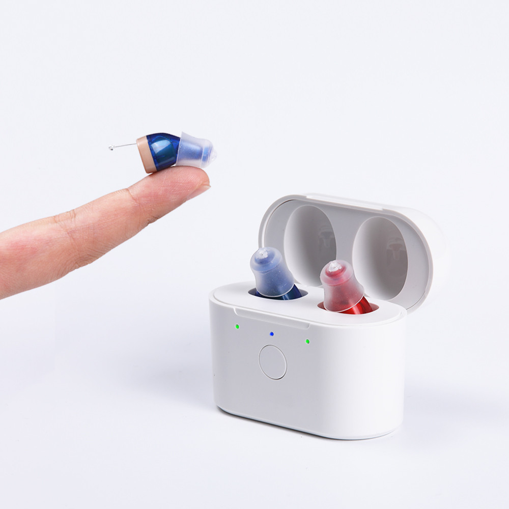 C420 digital Hearing Aids Rechargeable Mini Invisible Hearing Aid New