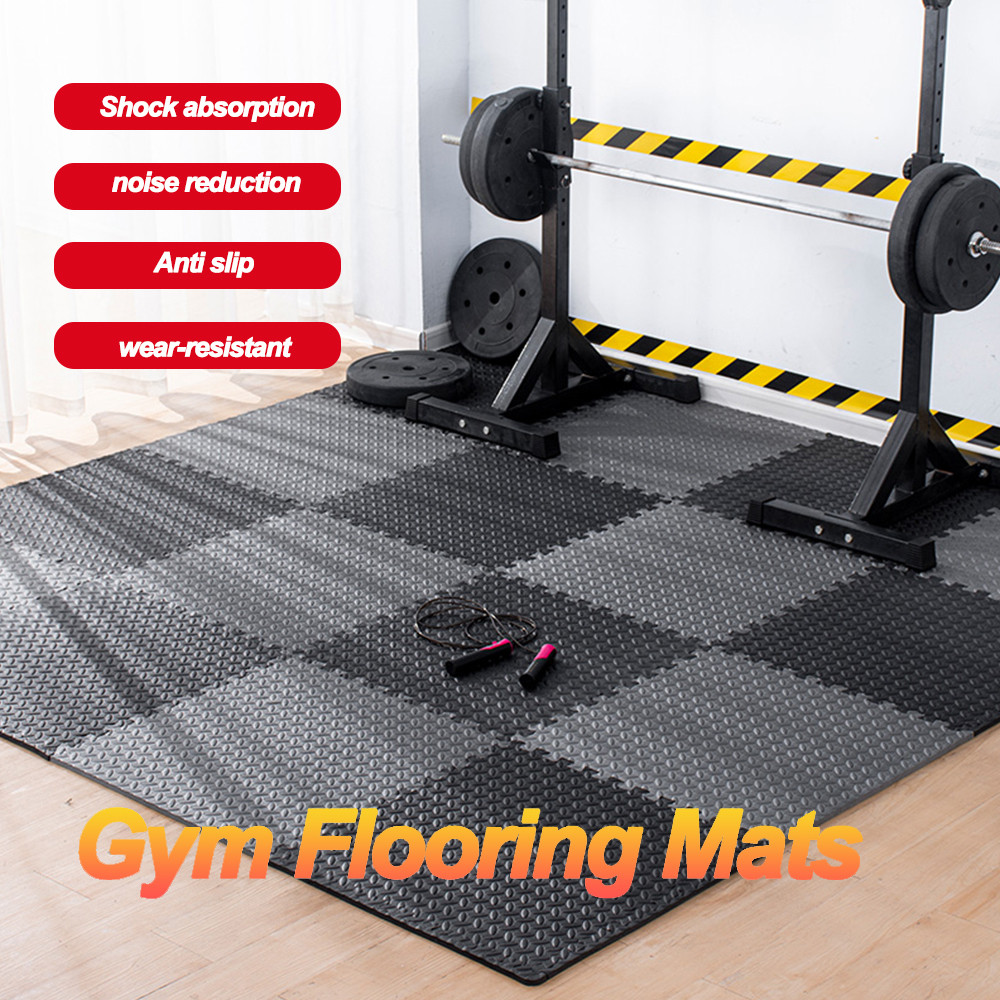 24Pcs Eva Foam Mat Anti-Slip Mat Home Rug Gym Puzzle Exercise Floor Mat Baby Foam Play Interlocking 