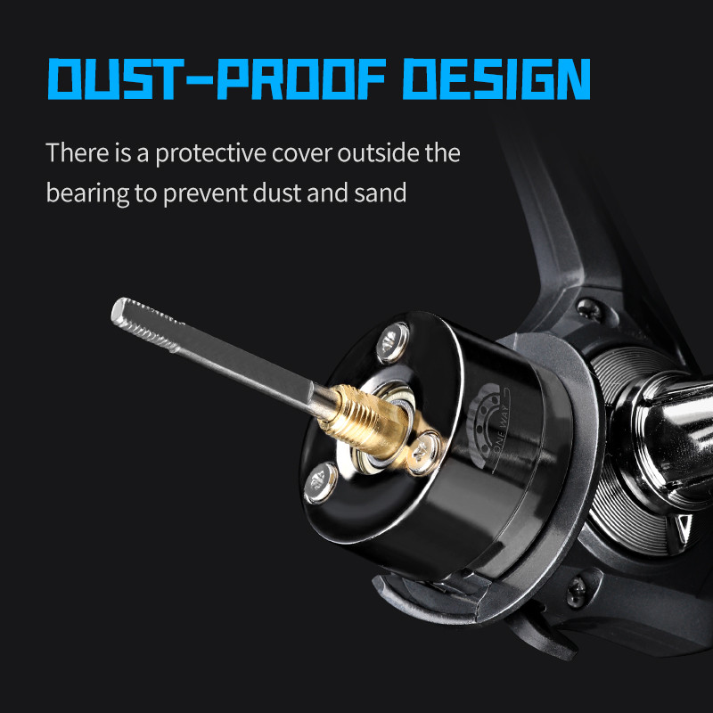 Spinning Fishing Reel 2000-7000 Series Ultralight Max Drag 15kg Surfcasting Spinning Reel Saltwater 