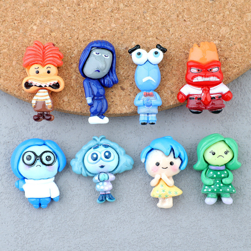 Brain Agent Team Cartoon Resin Accessories Homemade Cream Gel Phone Case Patch DIY Headwear Hair