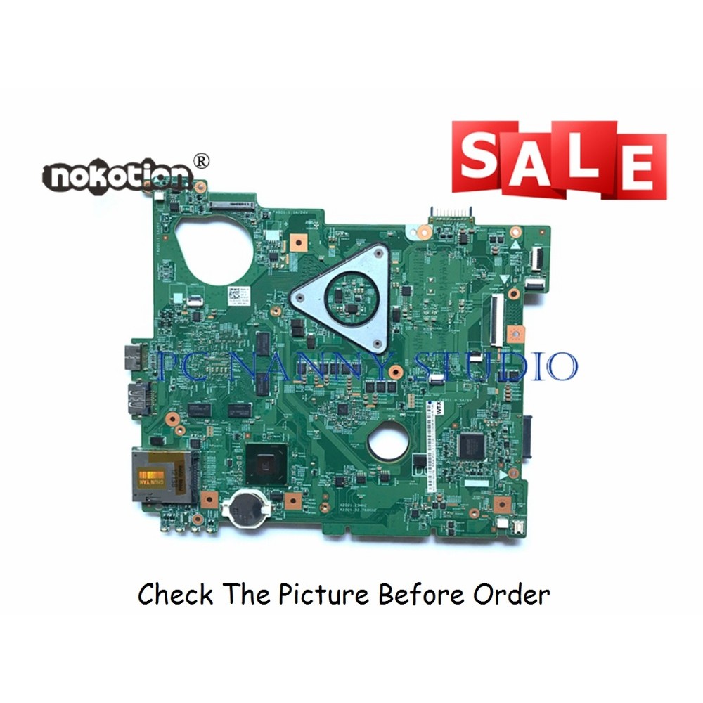 PCNANNY F3GY0 0F3GY0 for Dell Vostro 3550  Laptop Motherboard Mainboard HM65 DDR3 PC Notebook Mainbo
