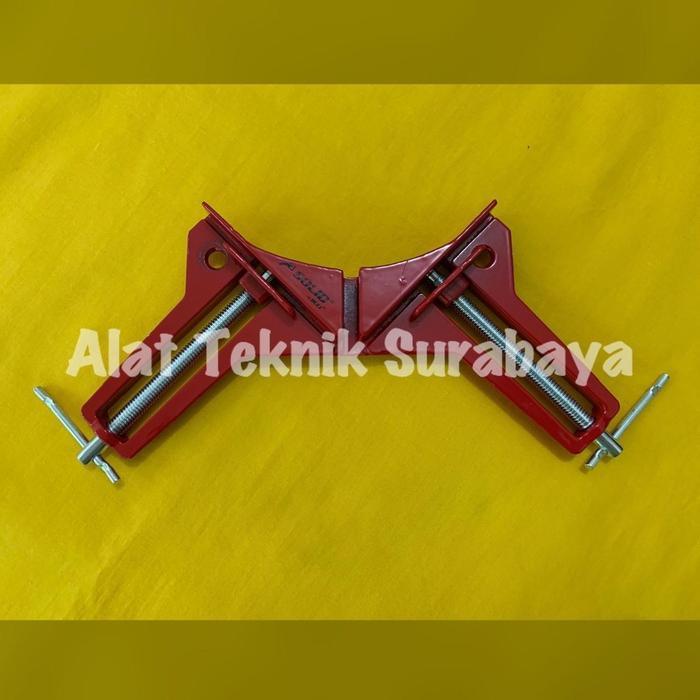 KLEM SUDUT SOLID / PIR CORNER MATE SLAMP CLAMP