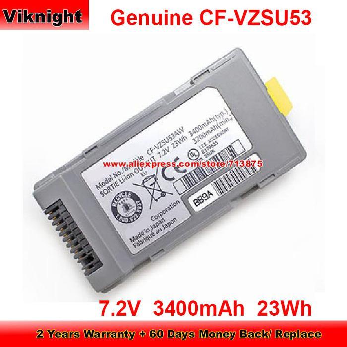 Baterai Genuine CF-VZSU53AW CF-VZSU53 for Panasonic TOUGHBOOK CF-H1 CF-U1 CF-H2 CF-U1A CF-VZSU53W CF