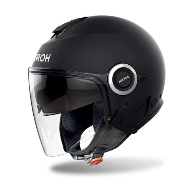 AIROH HELYOS MATT BLACK - HALF FACE